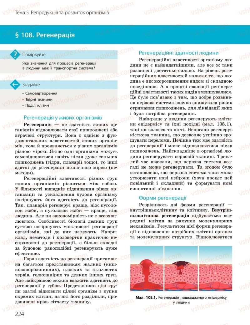 Страница 224 | Підручник Біологія 10 клас К.М. Задорожний, О.М. Утєвська 2018