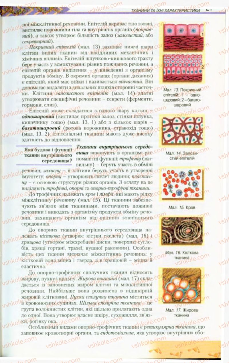 Страница 21 | Підручник Біологія 9 клас Н.Ю. Матяш, М.Н. Шабатура 2009