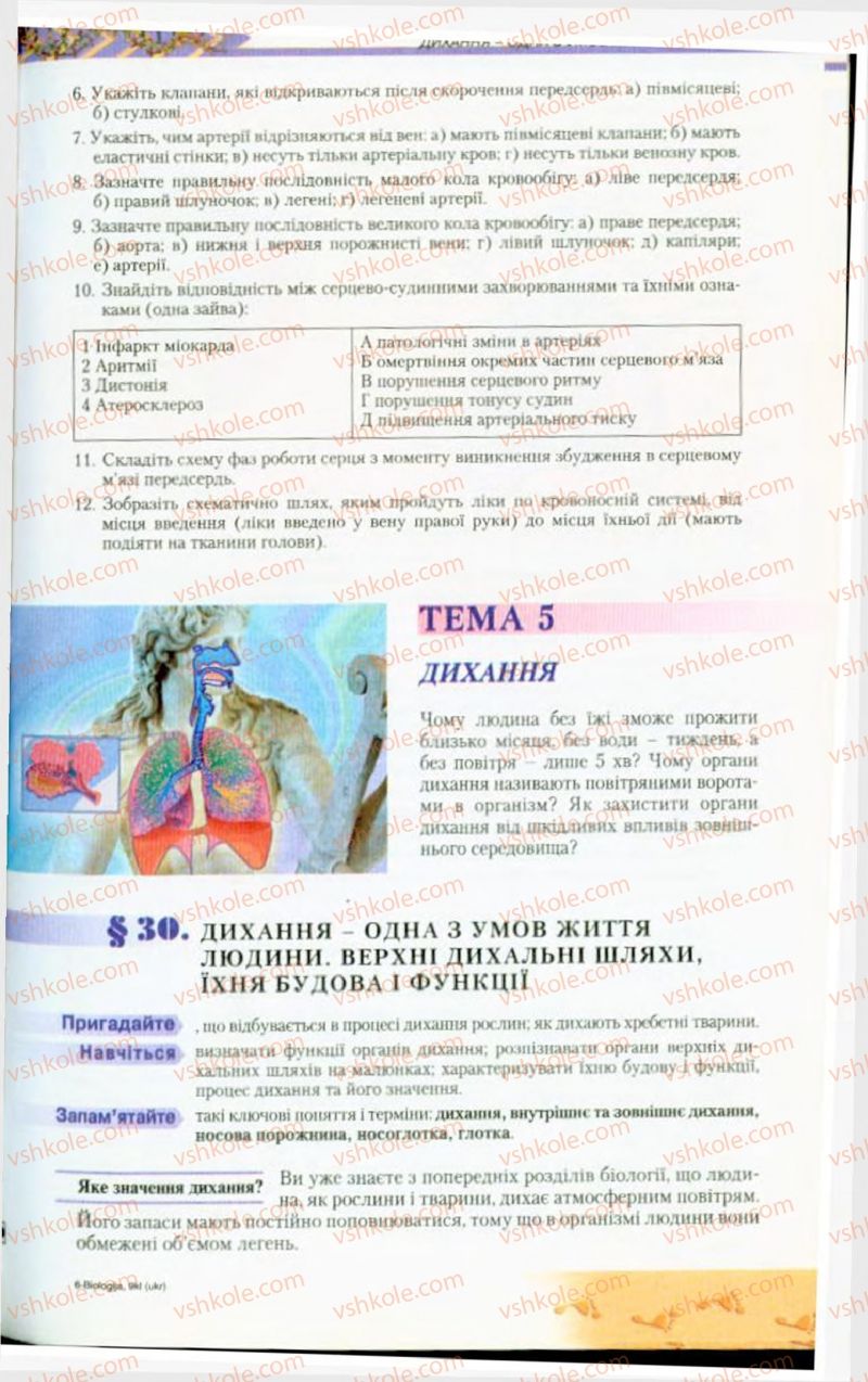 Страница 81 | Підручник Біологія 9 клас Н.Ю. Матяш, М.Н. Шабатура 2009