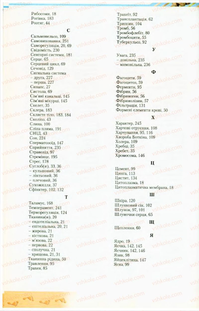 Страница 256 | Підручник Біологія 9 клас Н.Ю. Матяш, М.Н. Шабатура 2009