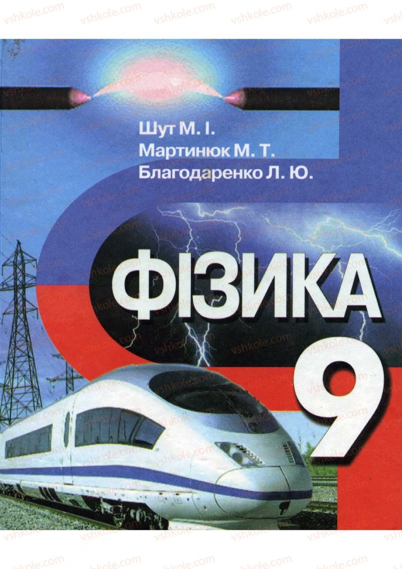 Страница 2 | Підручник Фізика 9 клас М.І. Шут, М.Т. Мартинюк, Л.Ю. Благодаренко 2009