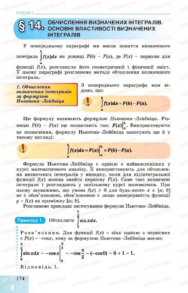 Страница 174 | Підручник Алгебра 11 клас О.С. Істер, О.В. Єргіна 2019 Профільний рівень