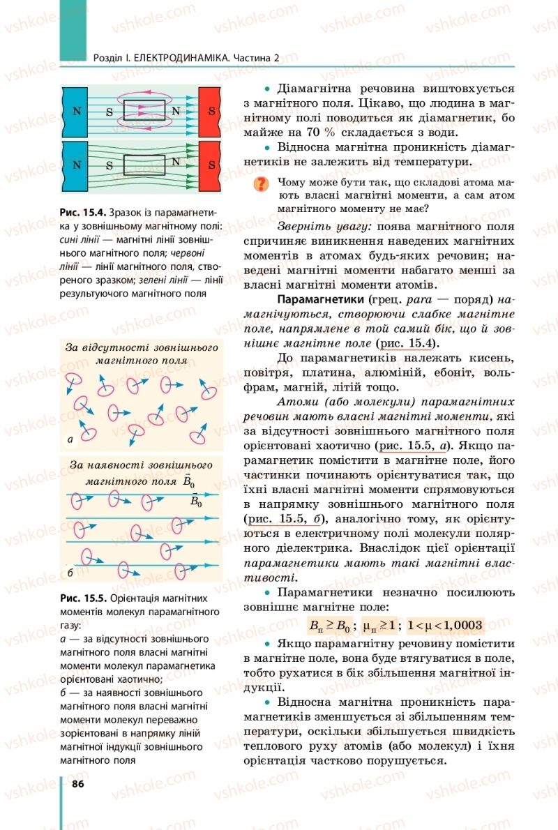 Страница 86 | Підручник Фізика 11 клас В.Г. Бар'яхтар, С.О. Довгий, Ф.Я. Божинова, О.О. Кірюхіна 2019