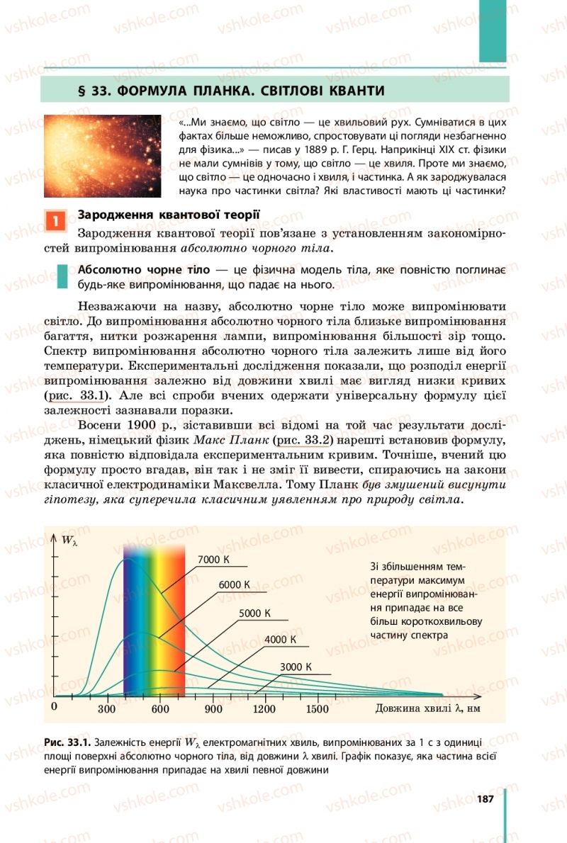 Страница 187 | Підручник Фізика 11 клас В.Г. Бар'яхтар, С.О. Довгий, Ф.Я. Божинова, О.О. Кірюхіна 2019