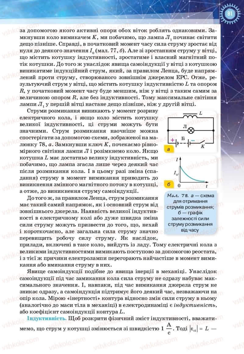 Страница 81 | Підручник Фізика 11 клас Т.М. Засєкіна, Д.О. Засєкін 2019 Ревень стандарту