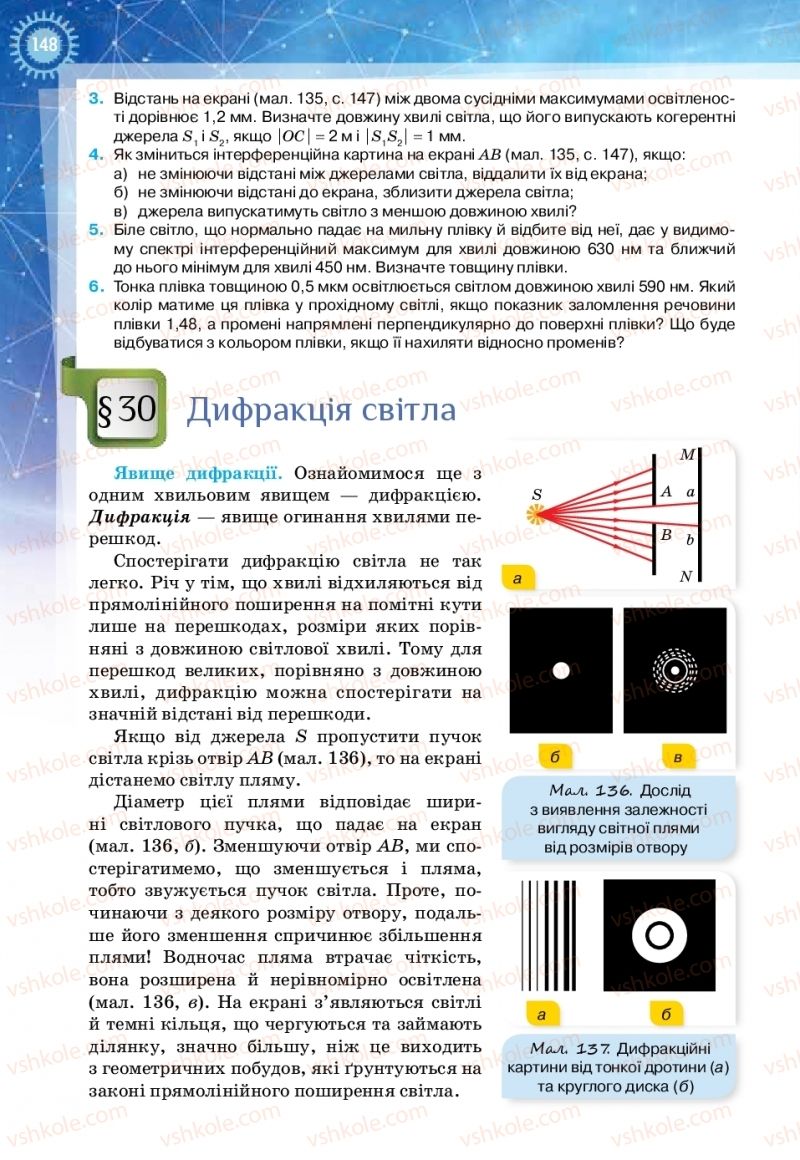 Страница 148 | Підручник Фізика 11 клас Т.М. Засєкіна, Д.О. Засєкін 2019 Ревень стандарту