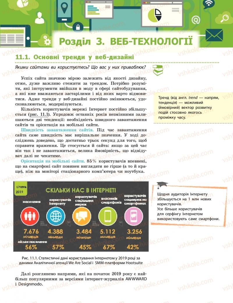 Страница 135 | Підручник Інформатика 11 клас В.Д. Руденко, Н.В. Речич, В.О. Потієнко 2019