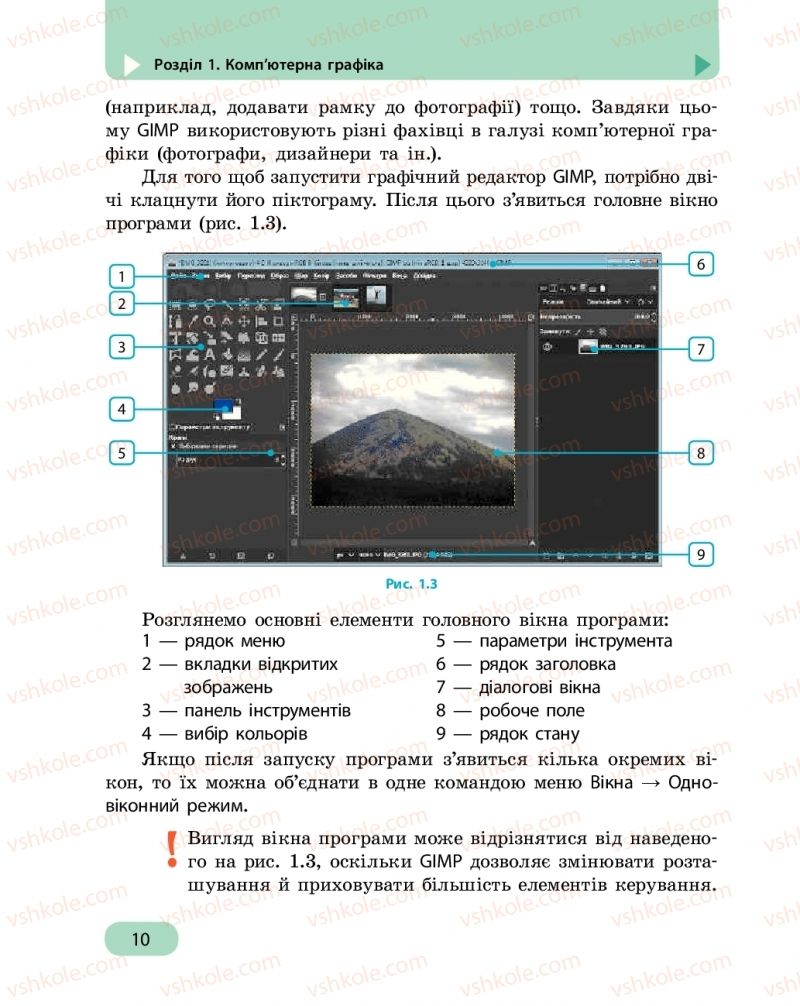 Страница 10 | Підручник Інформатика 6 клас О.О. Бондаренко, В.В. Ластовецький, О.П. Пилипчук, Є.А. Шестопалов 2019