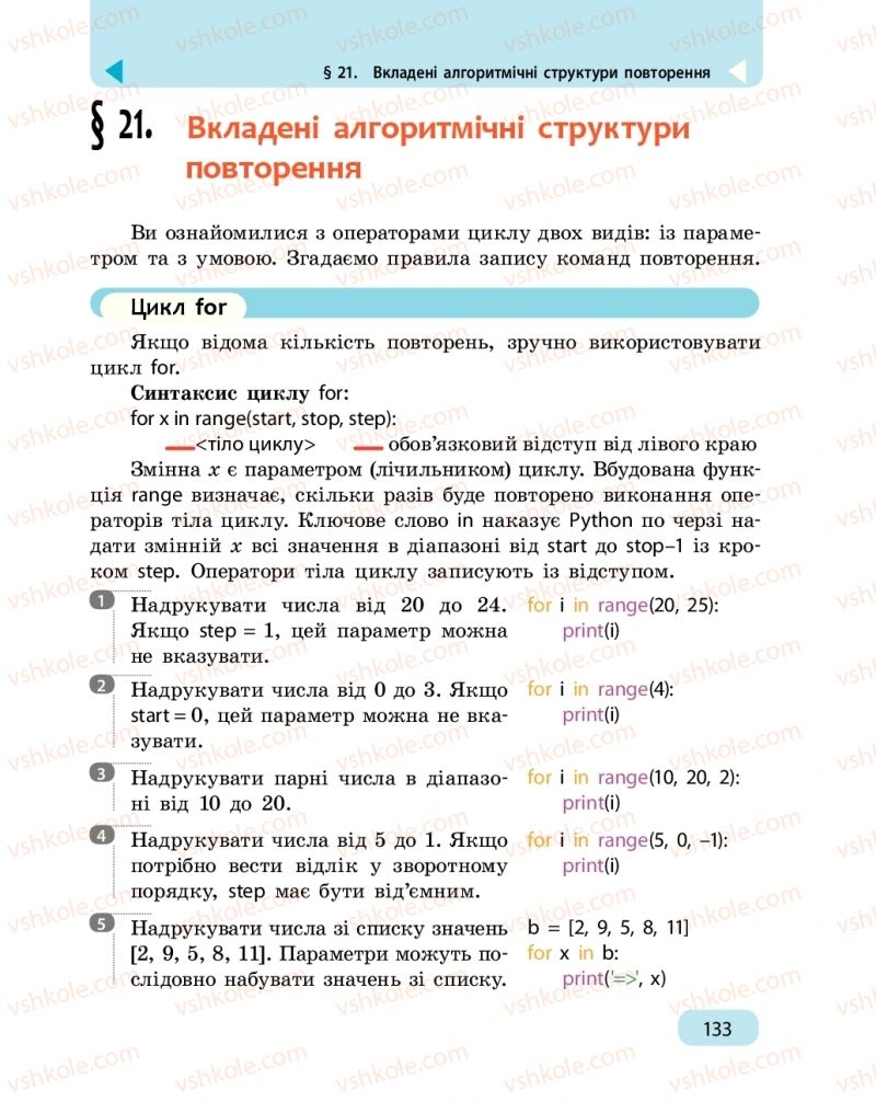 Страница 133 | Підручник Інформатика 6 клас О.О. Бондаренко, В.В. Ластовецький, О.П. Пилипчук, Є.А. Шестопалов 2019