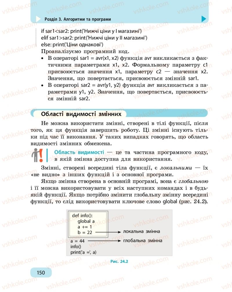 Страница 150 | Підручник Інформатика 6 клас О.О. Бондаренко, В.В. Ластовецький, О.П. Пилипчук, Є.А. Шестопалов 2019