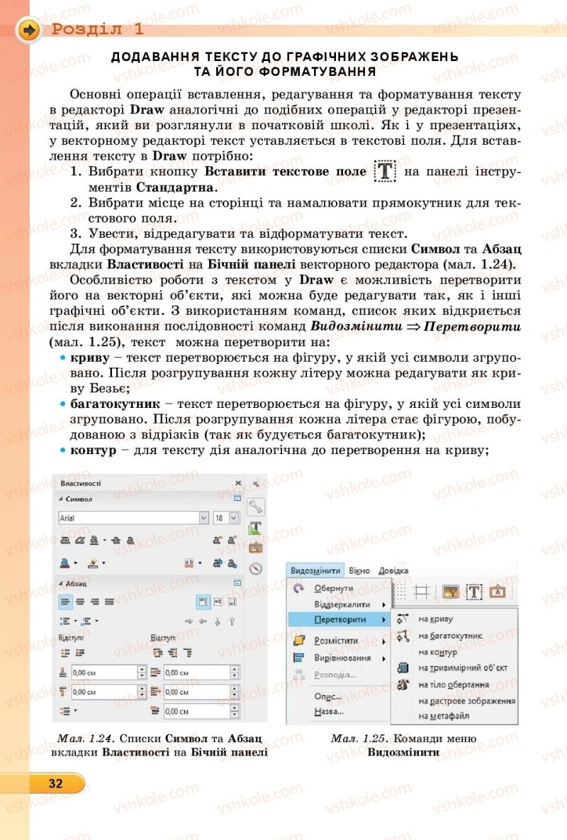 Страница 32 | Підручник Інформатика 6 клас Й.Я. Ривкінд, Т.І. Лисенко, Л.А. Чернікова, В.В. Шакотько 2019