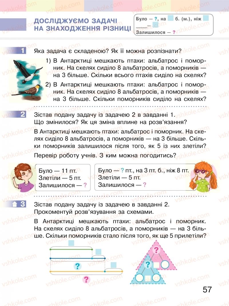 Страница 57 | Підручник Математика 2 клас С.О. Скворцова, О.В. Онопрієнко 2019