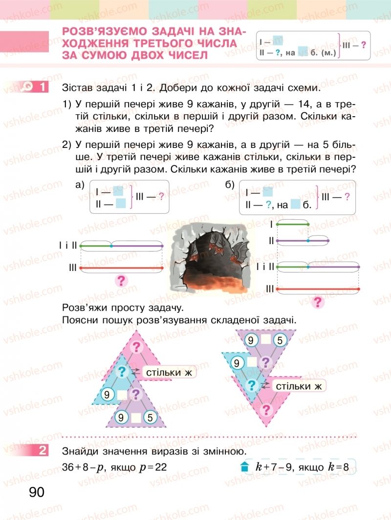 Страница 90 | Підручник Математика 2 клас С.О. Скворцова, О.В. Онопрієнко 2019