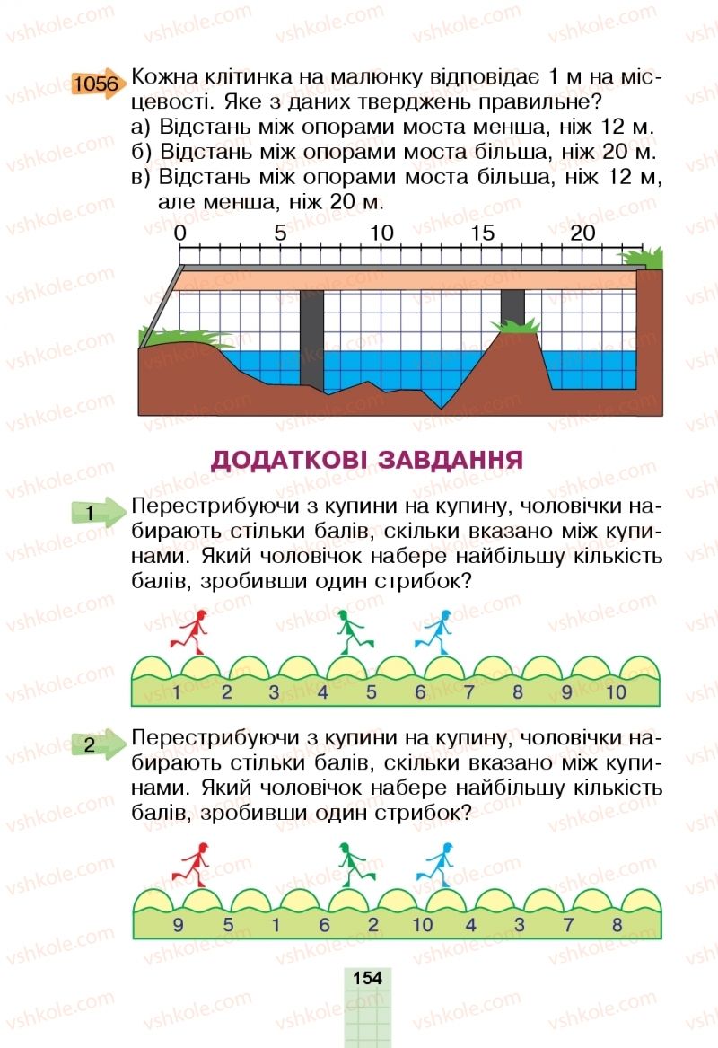 Страница 154 | Підручник Математика 2 клас Н.О. Будна, М.В. Беденко  2019