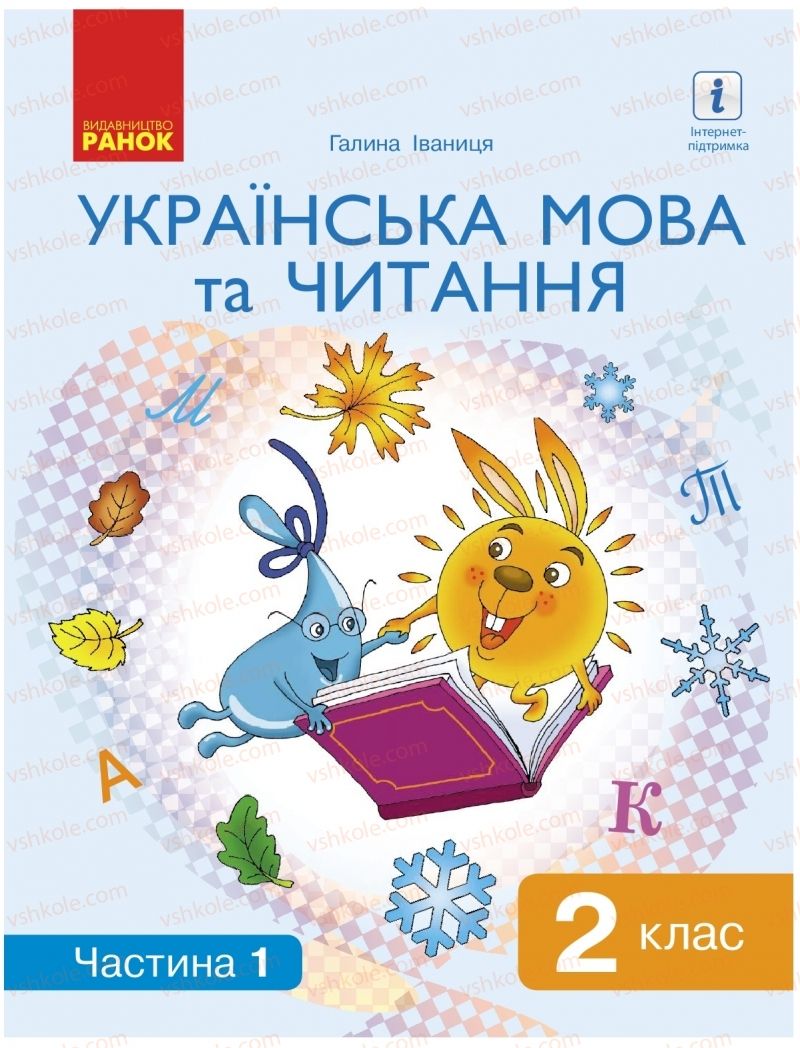 Страница 1 | Підручник Українська мова 2 клас Г.А. Іваниця 2019 1 частина