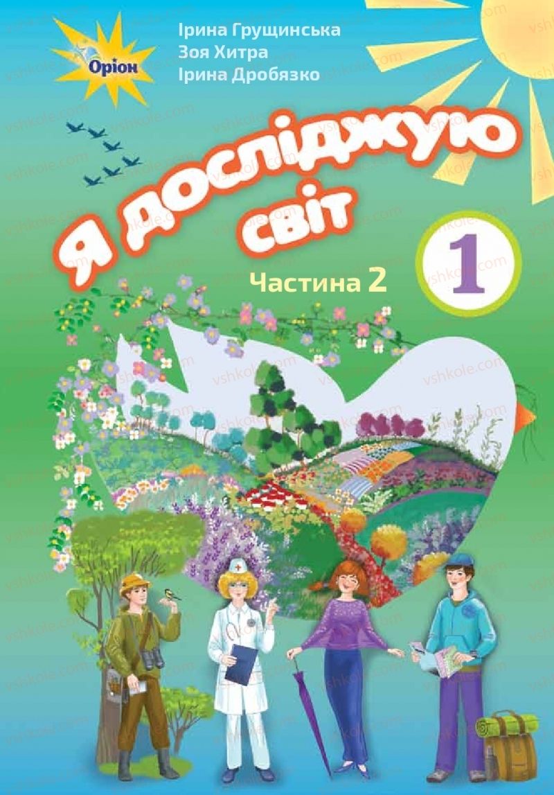 Страница 1 | Підручник Я досліджую світ 1 клас І.В. Грущинська, З.М. Хитра, І.І. Дробязко 2018 2 частина