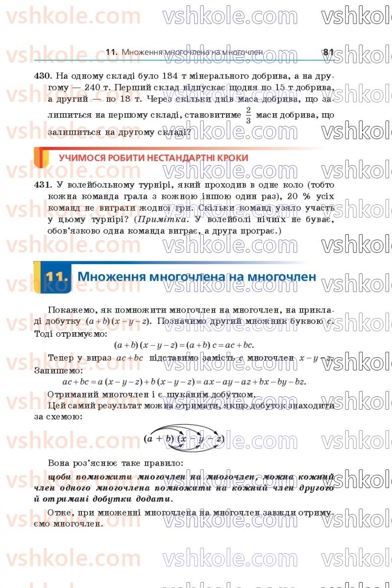 Страница 81 | Підручник Алгебра 7 клас А.Г. Мерзляк, В.Б. Полонський, М.С. Якір 2020