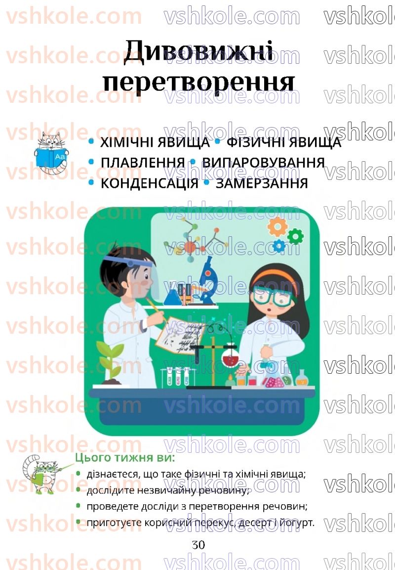 Страница 30 | Підручник Я досліджую світ 4 клас Т.В. Воронцова 2021 1 частина