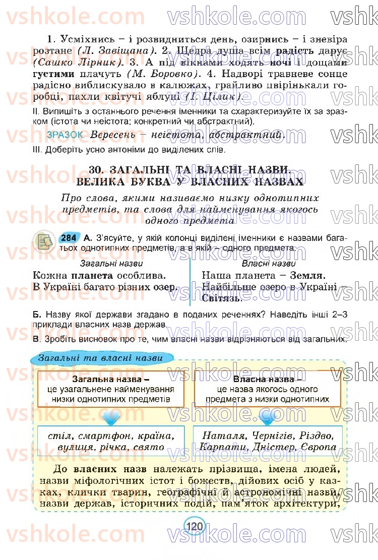 Страница 120 | Підручник Українська мова 6 клас В.В. Заболотний, О.В. Заболотний 2023