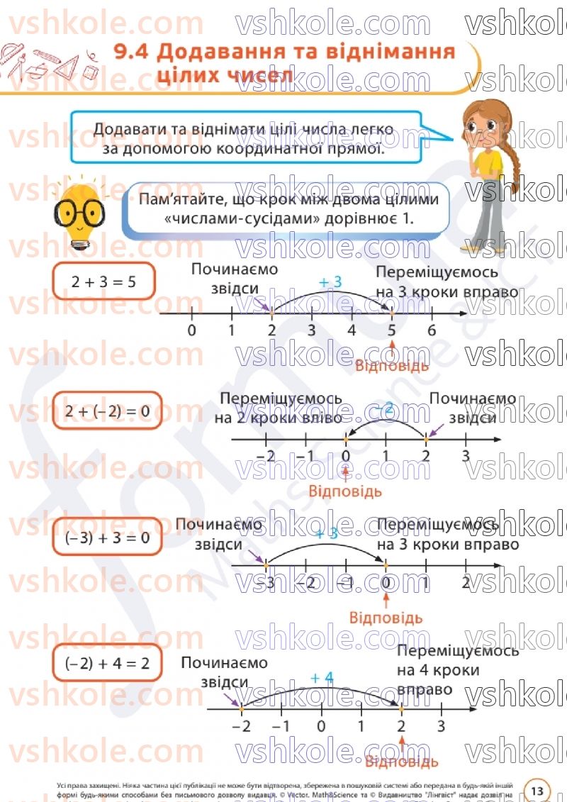 Страница 13 | Підручник Математика 6 клас Д.Е. Біос 2023 2 частина