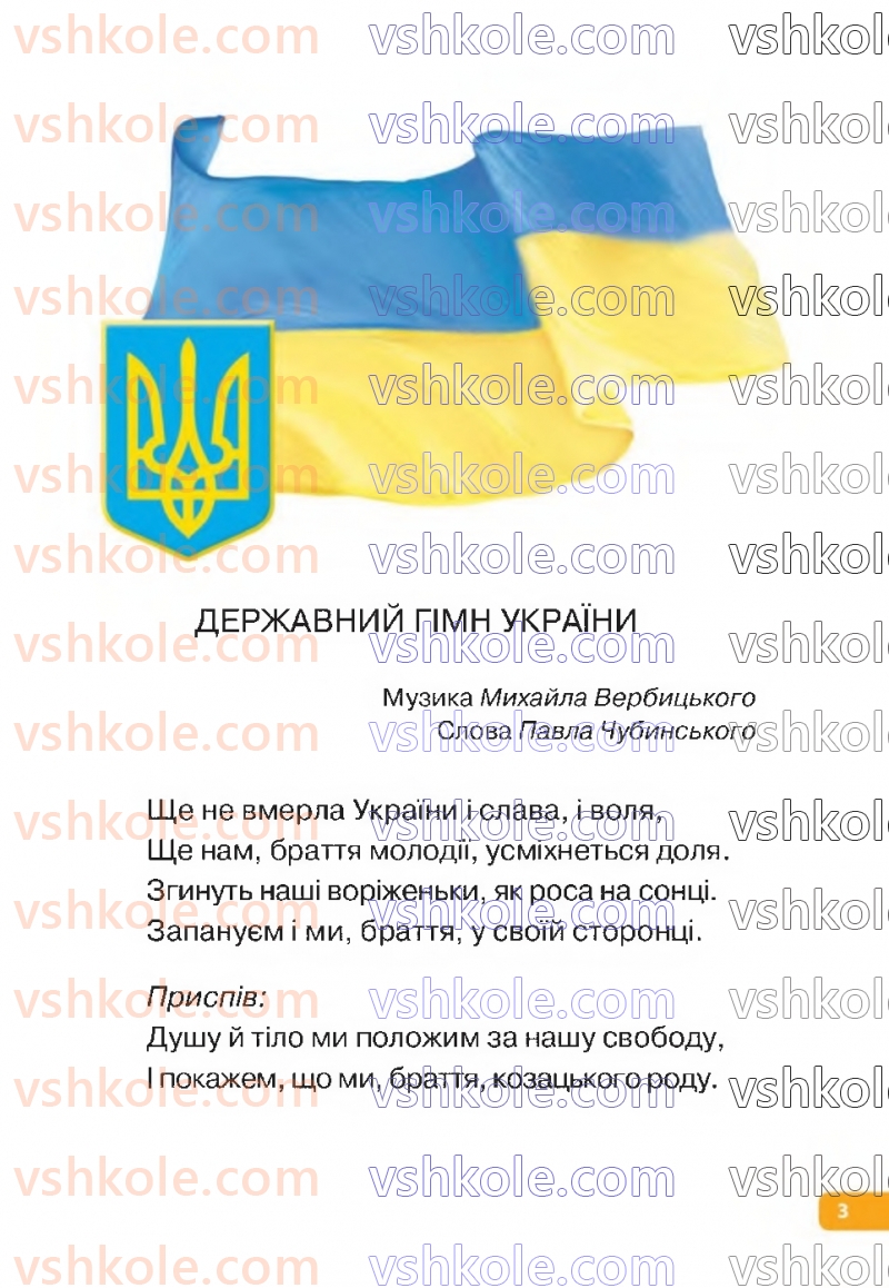 Страница 3 | Підручник Українська мова 6 клас Н.Б. Голуб, О.М. Горошкіна 2023