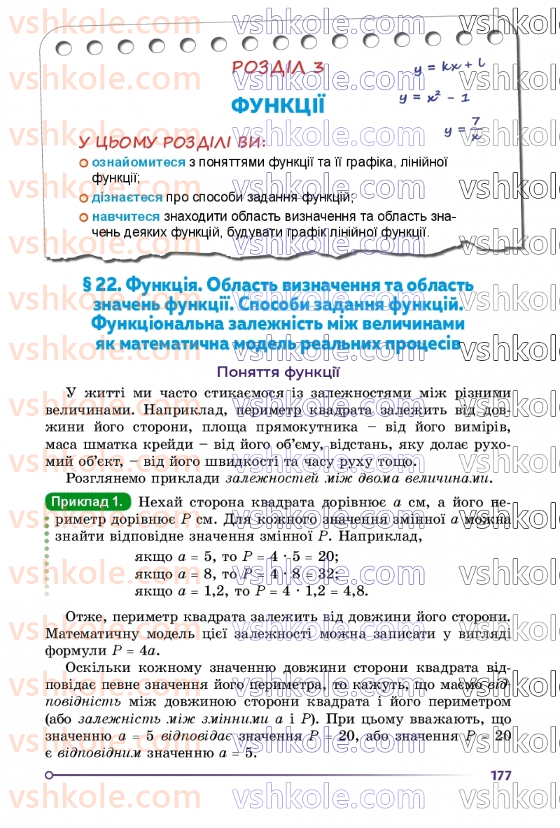 Страница 177 | Підручник Алгебра 7 клас О.С. Істер  2024