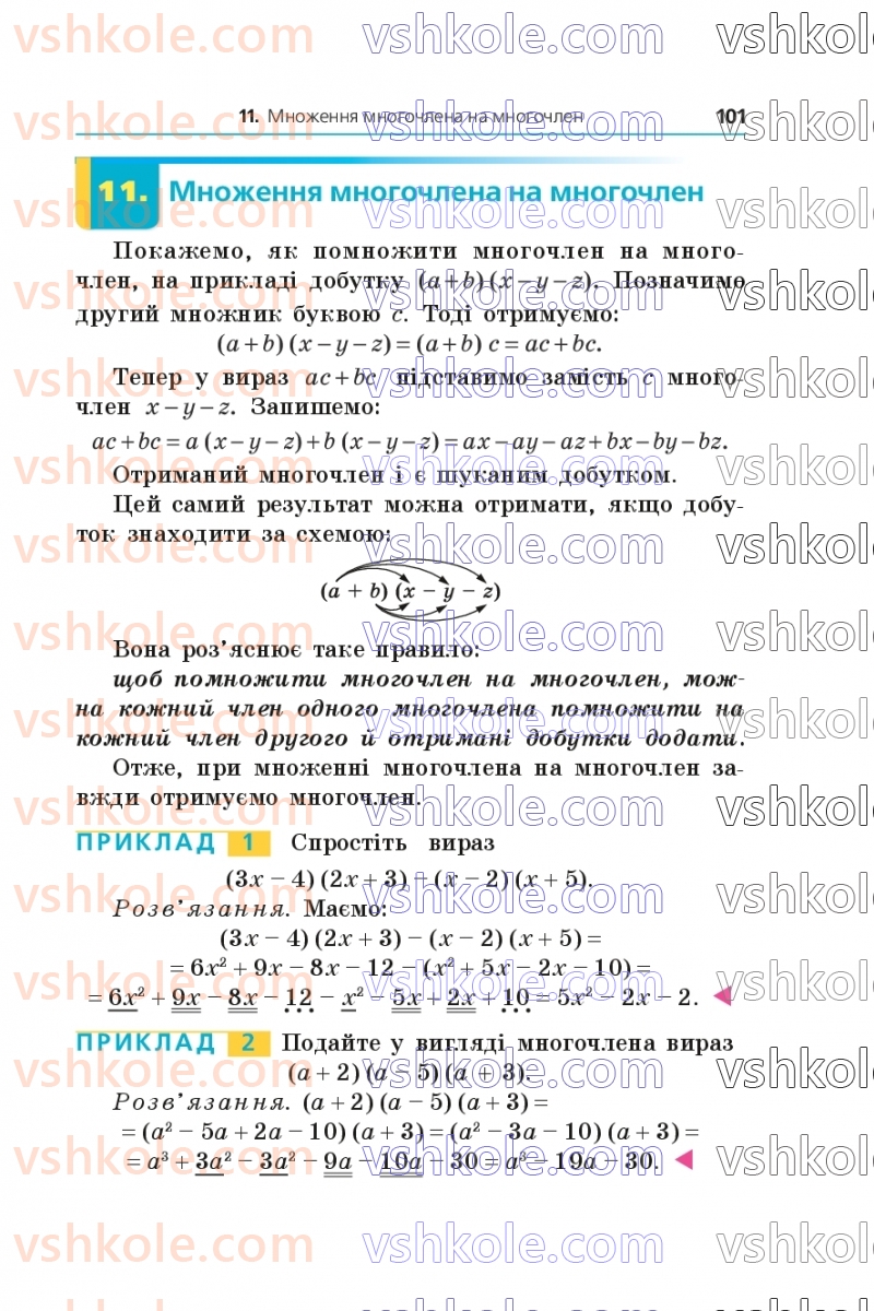 Страница 101 | Підручник Алгебра 7 клас А.Г. Мерзляк, В.Б. Полонський, М.С. Якір  2024