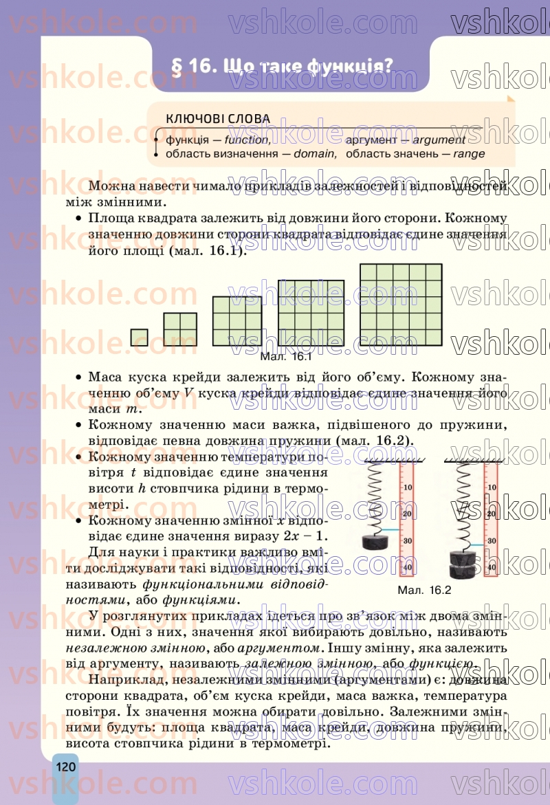 Страница 120 | Підручник Алгебра 7 клас Г.П. Бевз, В.Г. Бевз 2024