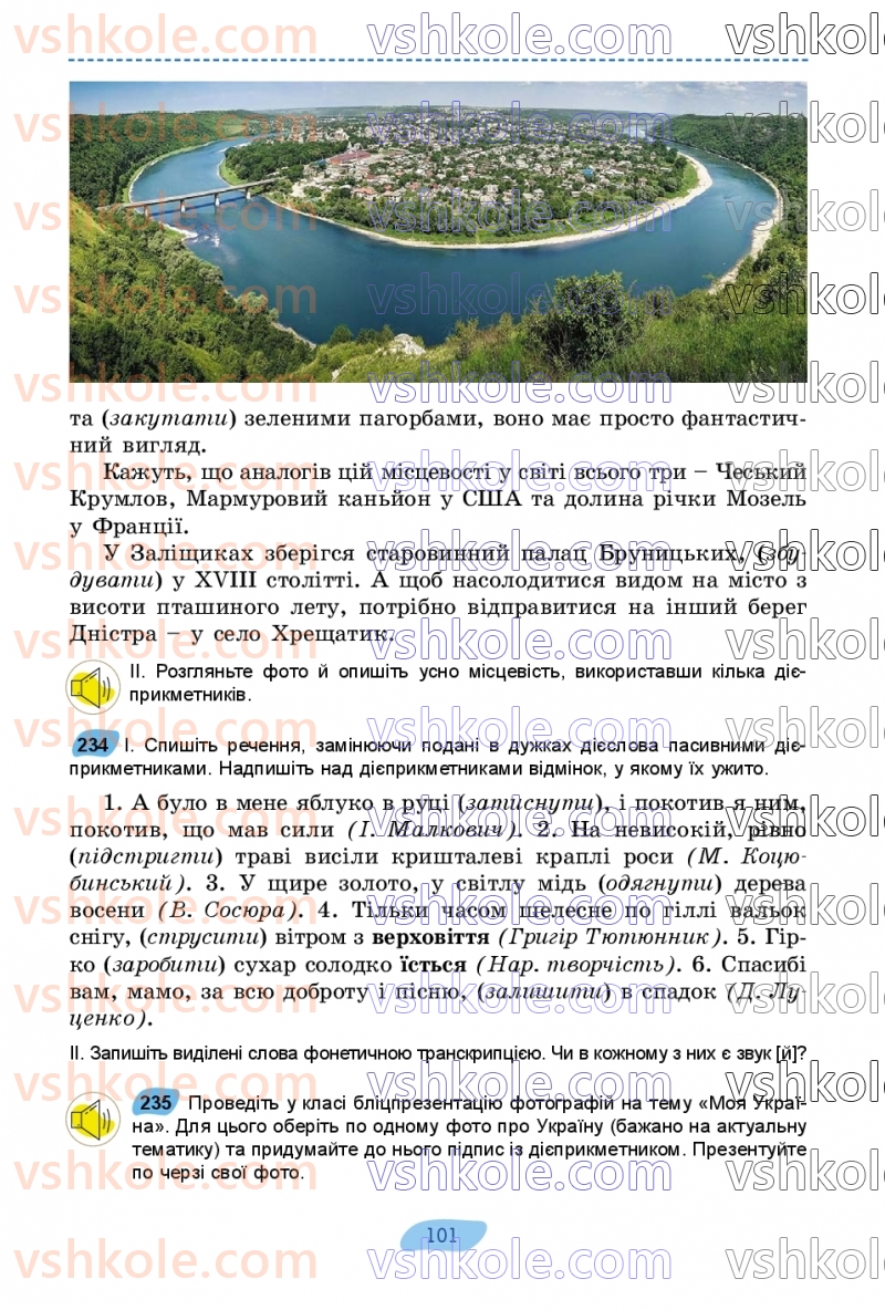 Страница 101 | Підручник Українська мова 7 клас В.В. Заболотний, О.В. Заболотний 2024