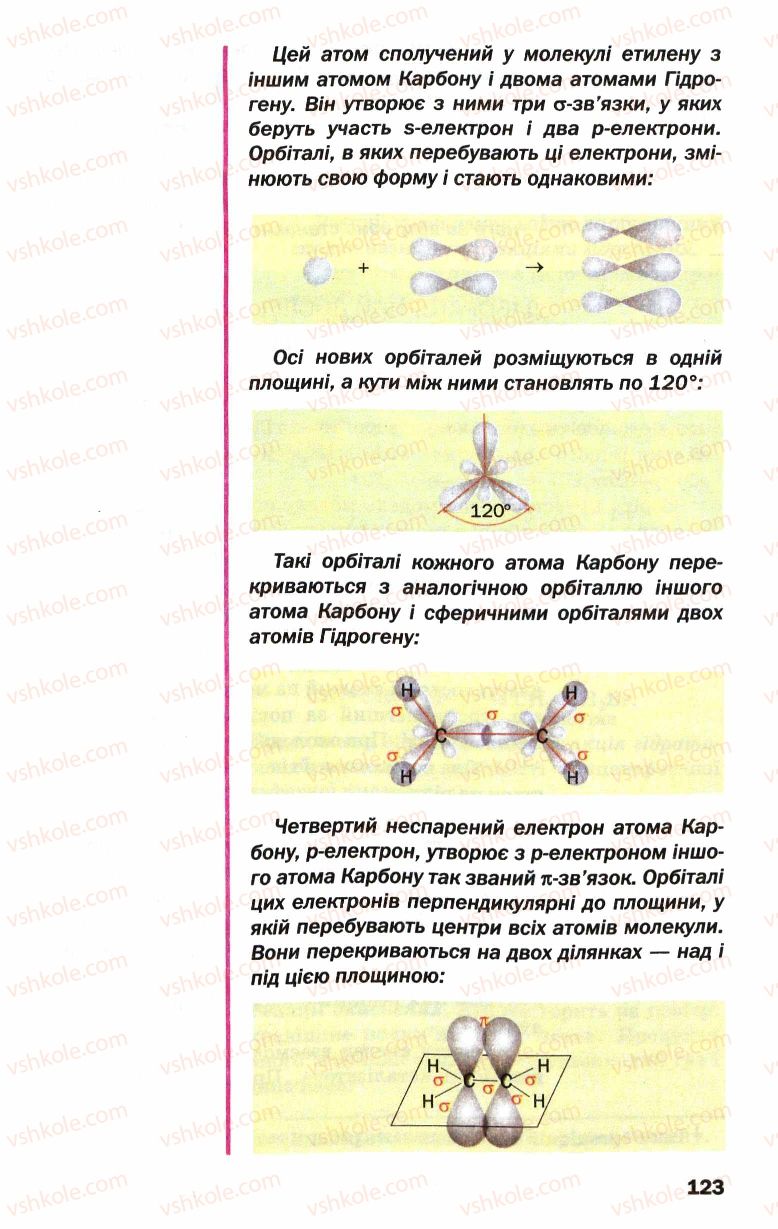 Страница 123 | Підручник Хімія 9 клас П.П. Попель, Л.С. Крикля 2009