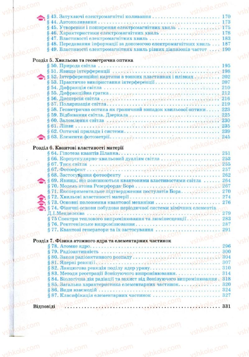 Страница 5 | Підручник Фізика 11 клас Т.М. Засєкіна, Д.О. Засєкін 2011