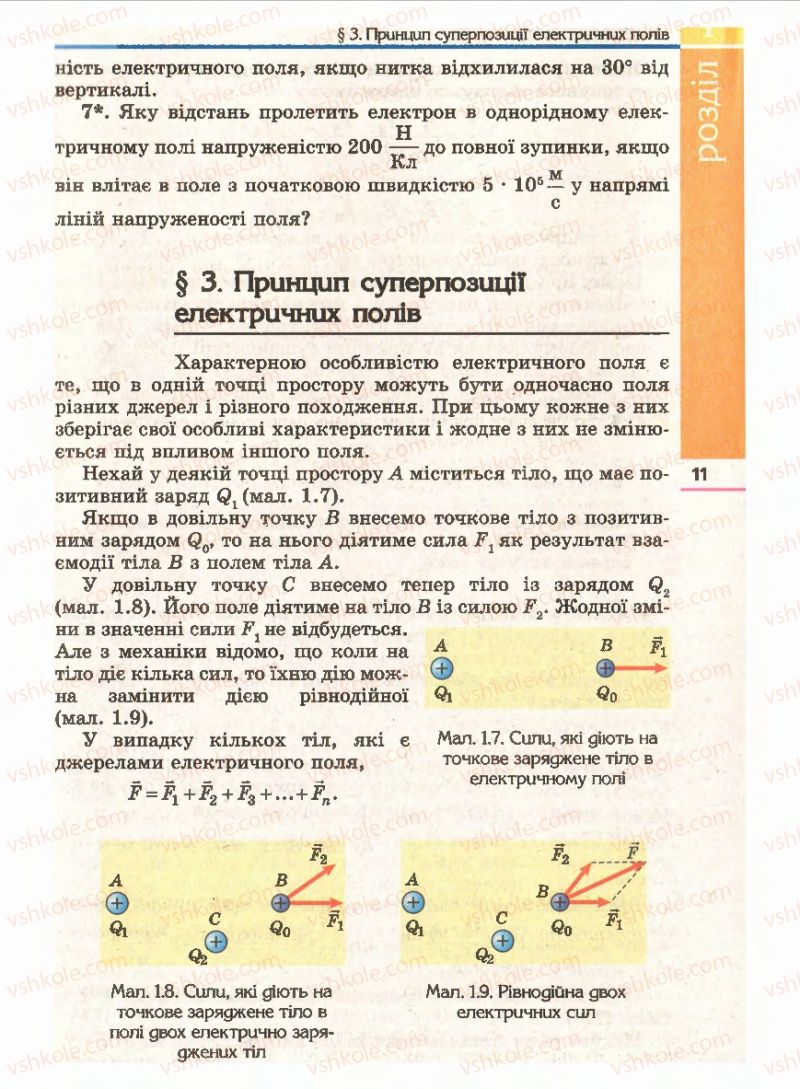 Страница 11 | Підручник Фізика 11 клас Є.В. Коршак, О.І. Ляшенко, В.Ф. Савченко 2011