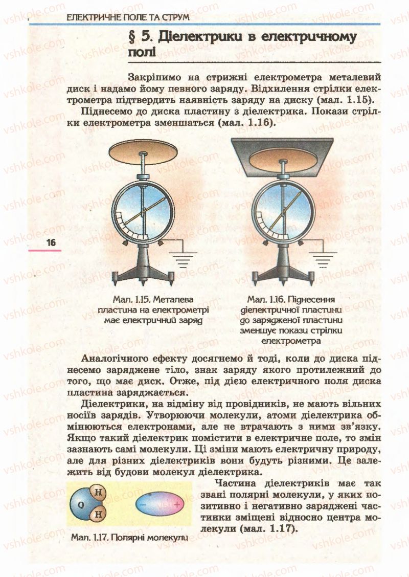 Страница 16 | Підручник Фізика 11 клас Є.В. Коршак, О.І. Ляшенко, В.Ф. Савченко 2011