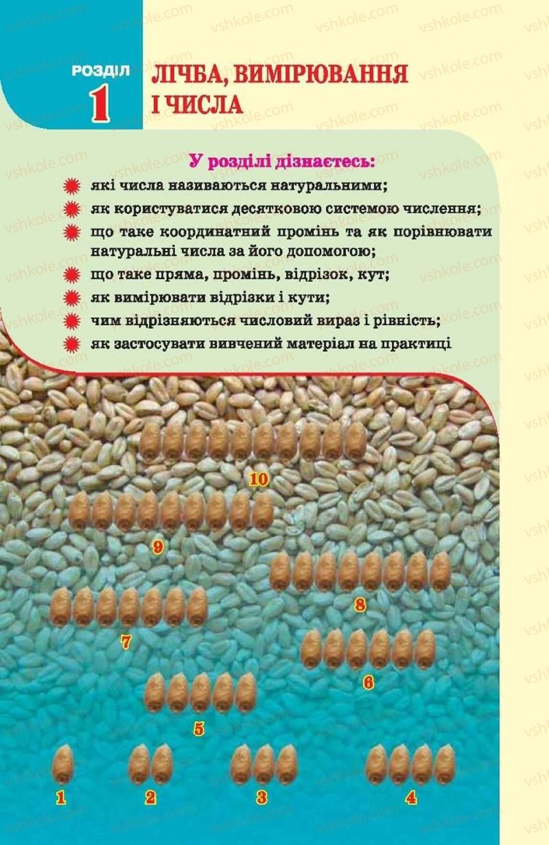 Страница 4 | Підручник Математика 5 клас Н.А. Тарасенкова, І.М. Богатирьова, О.П. Бочко, О.М. Коломієць, З.О. Сердюк 2013