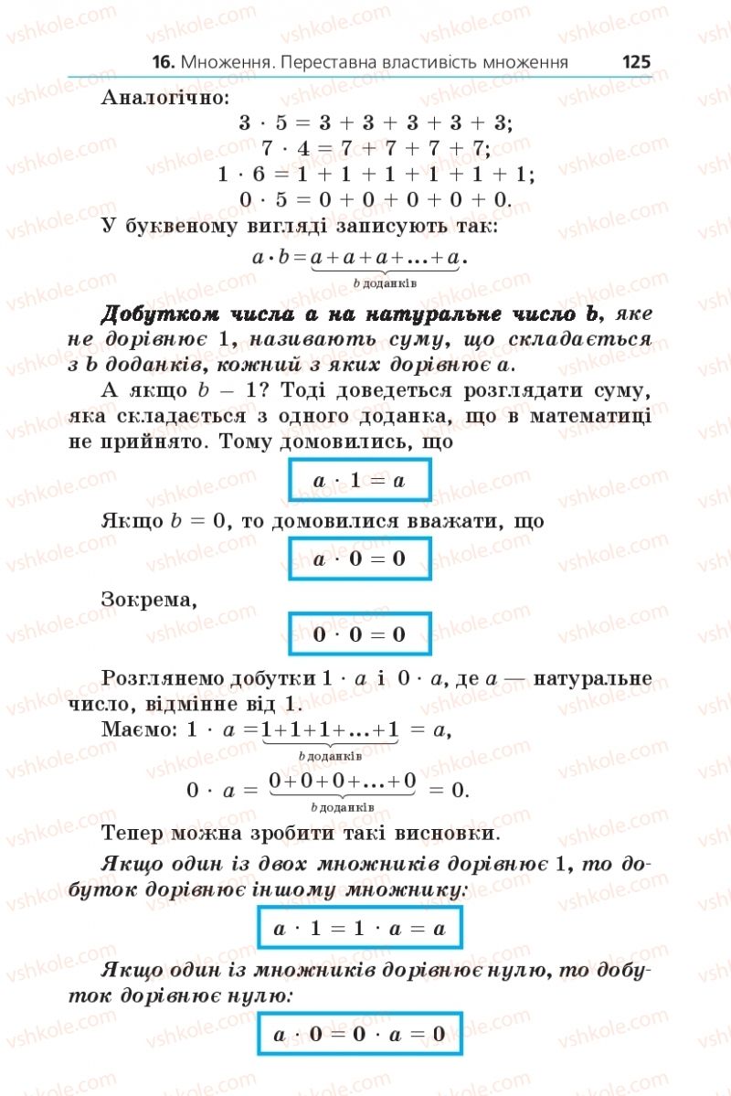 Страница 125 | Підручник Математика 5 клас А.Г. Мерзляк, В.Б. Полонський, М.С. Якір 2013