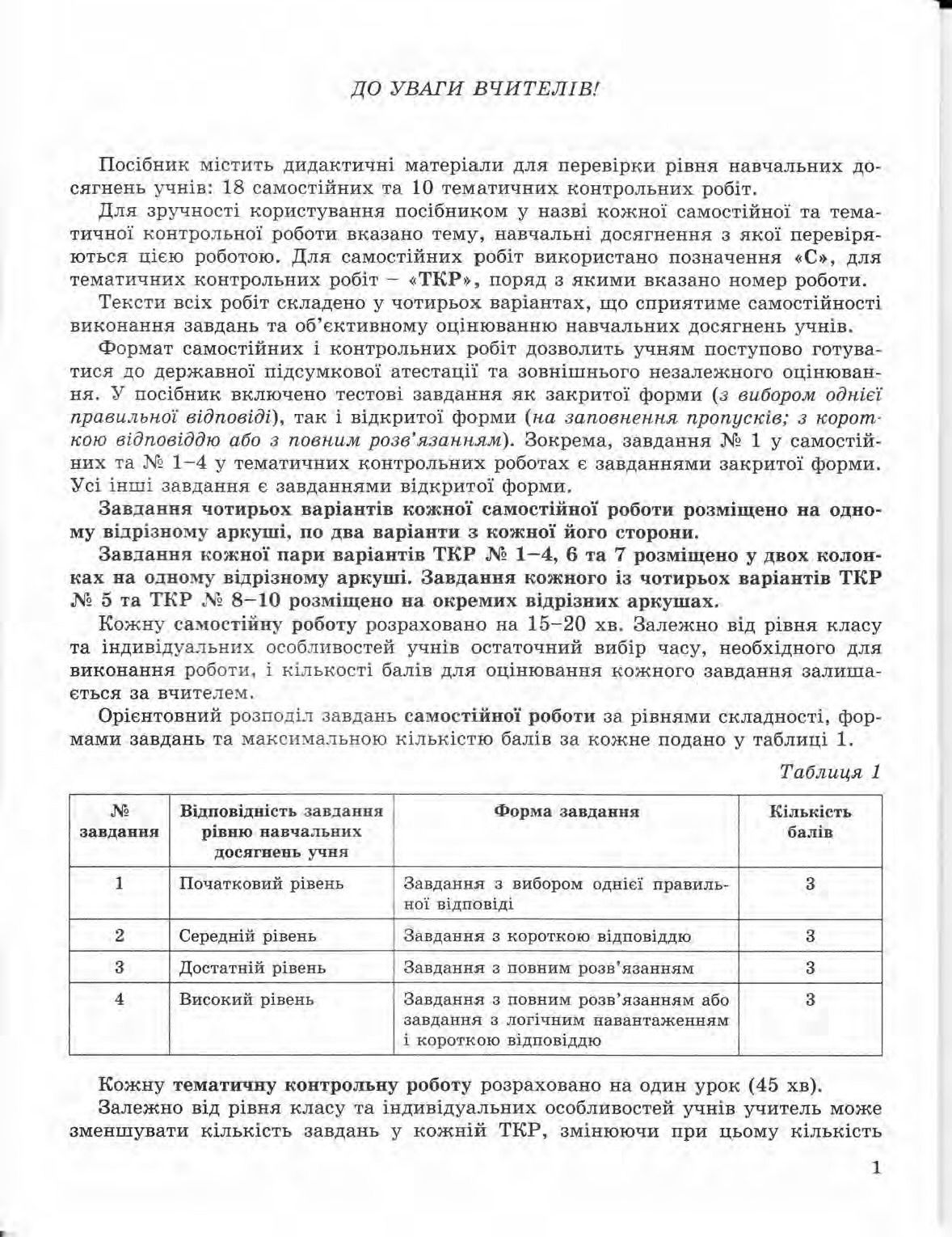 Страница 1 | Підручник Математика 5 клас О.С. Істер 2013 Зошит