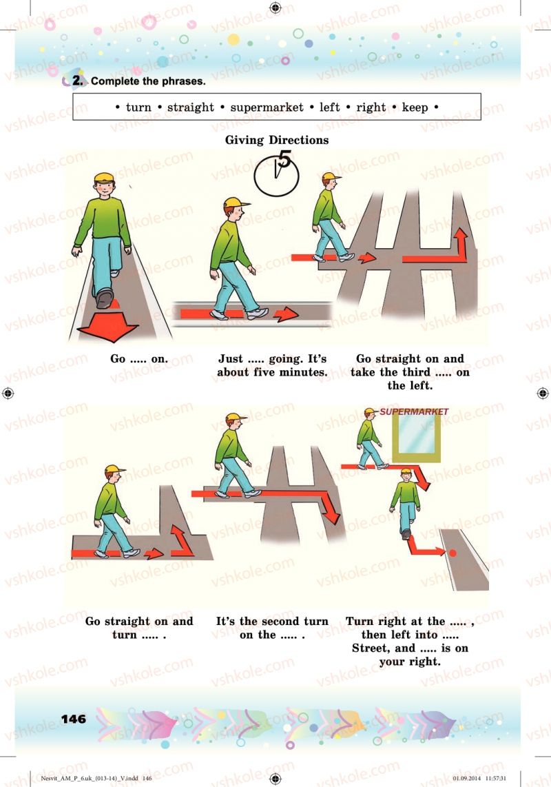 Страница 146 | Підручник Англiйська мова 6 клас А.М. Несвіт 2014