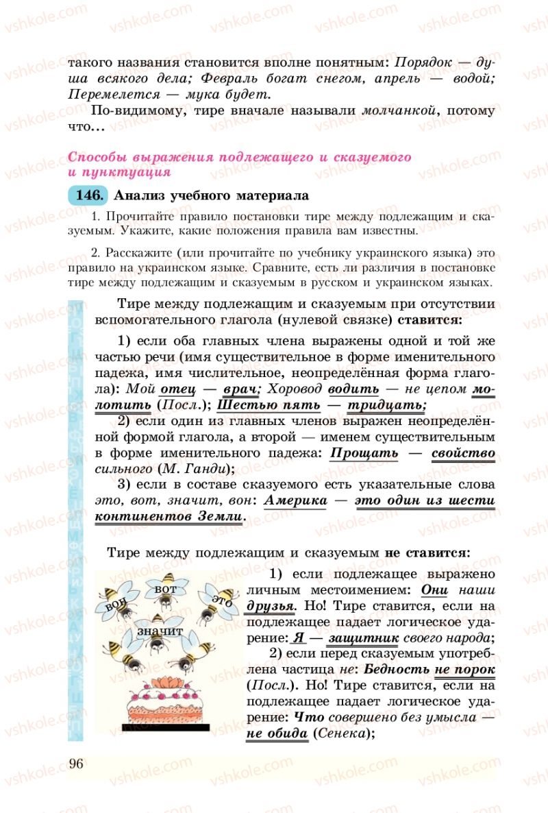 Страница 96 | Підручник Русский язык 8 клас А.Н. Рудяков, Т.Я. Фролова 2008