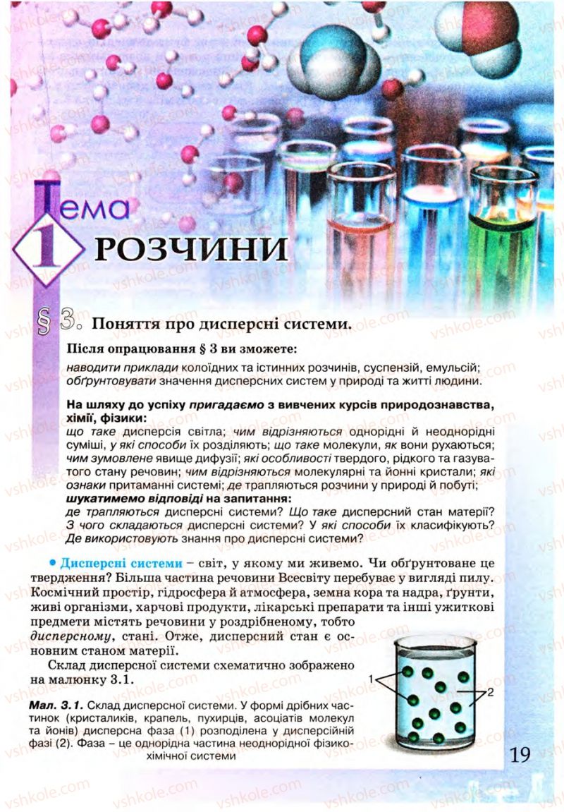 Страница 19 | Підручник Хімія 9 клас Г.А. Лашевська 2009