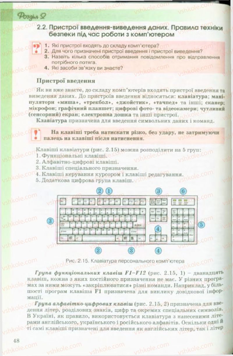 Страница 48 | Підручник Інформатика 9 клас Й.Я. Ривкінд, Т.І. Лисенко, Л.А. Чернікова, В.В. Шакотько 2009