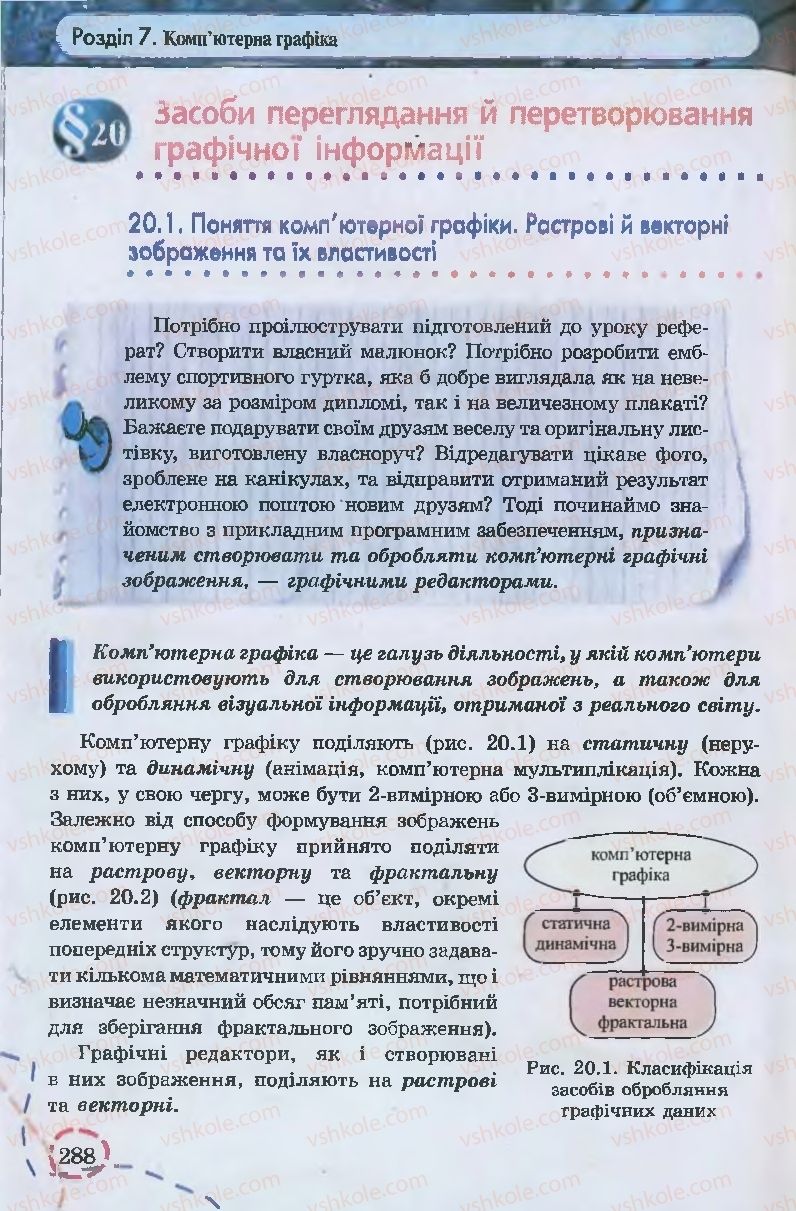 Страница 288 | Підручник Інформатика 9 клас І.Л. Володіна, В.В. Володін 2009