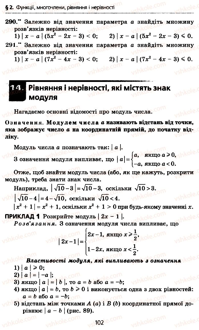 Страница 102 | Підручник Алгебра 10 клас А.Г. Мерзляк, Д.А. Номіровський, В.Б. Полонський, М.С. Якір 2010 Профільний рівень