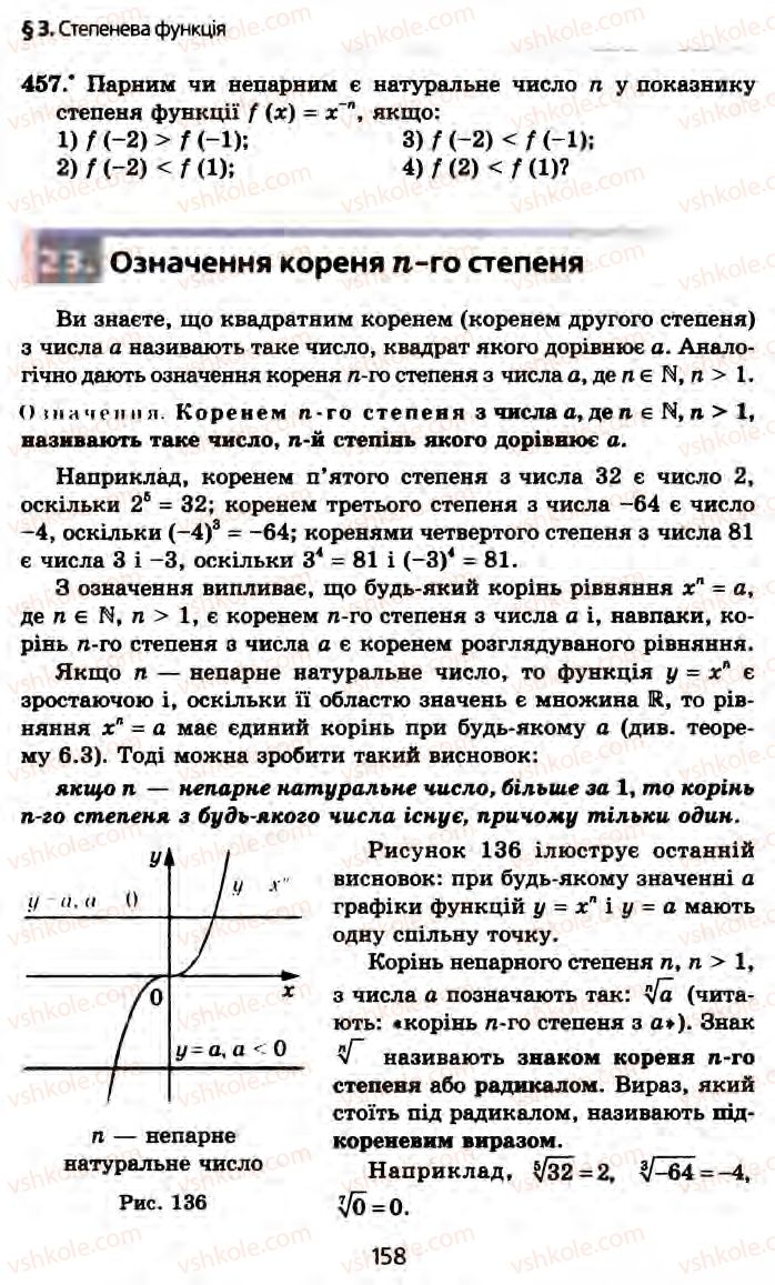 Страница 158 | Підручник Алгебра 10 клас А.Г. Мерзляк, Д.А. Номіровський, В.Б. Полонський, М.С. Якір 2010 Профільний рівень