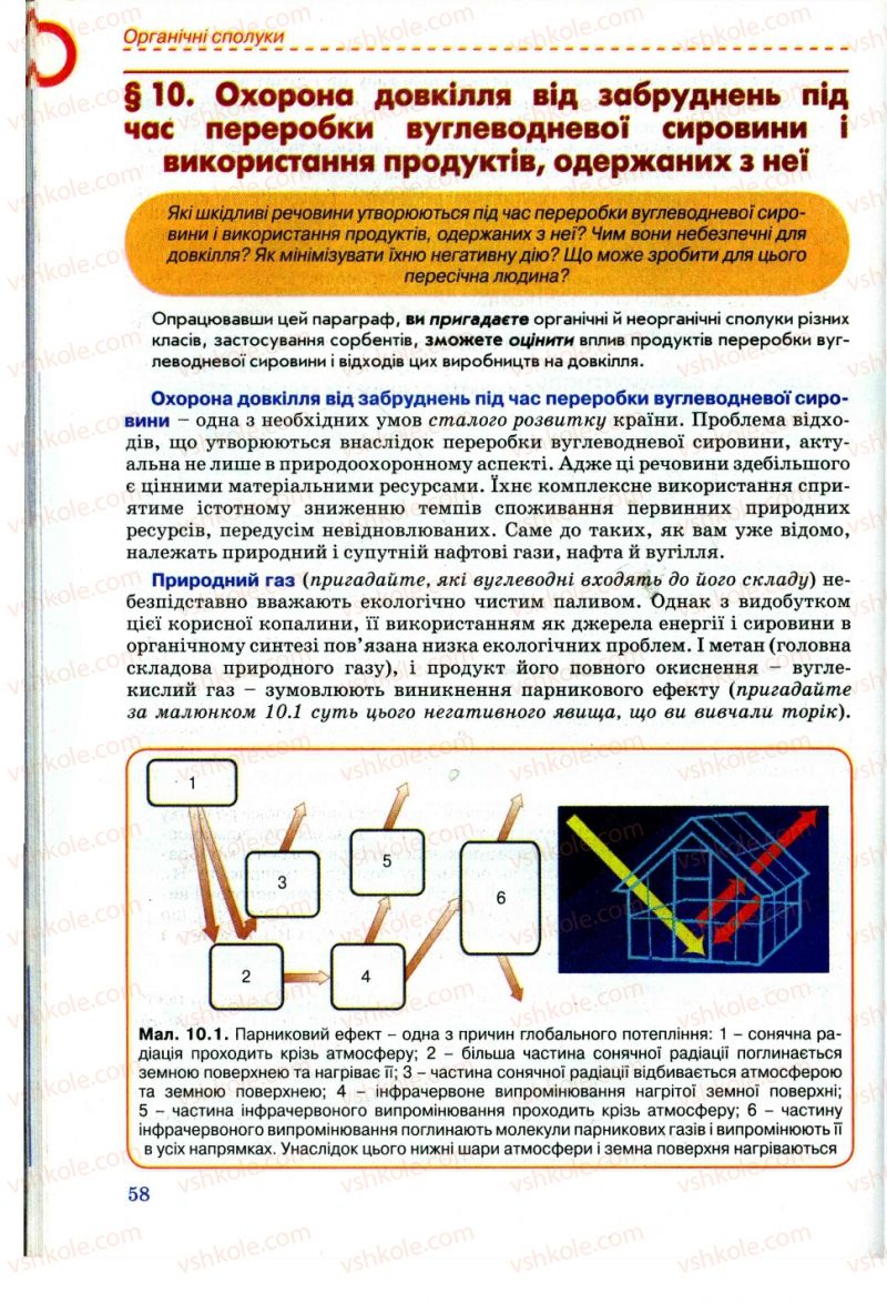 Страница 58 | Підручник Хімія 11 клас Г.А. Лашевська, А.А. Лашевська 2011