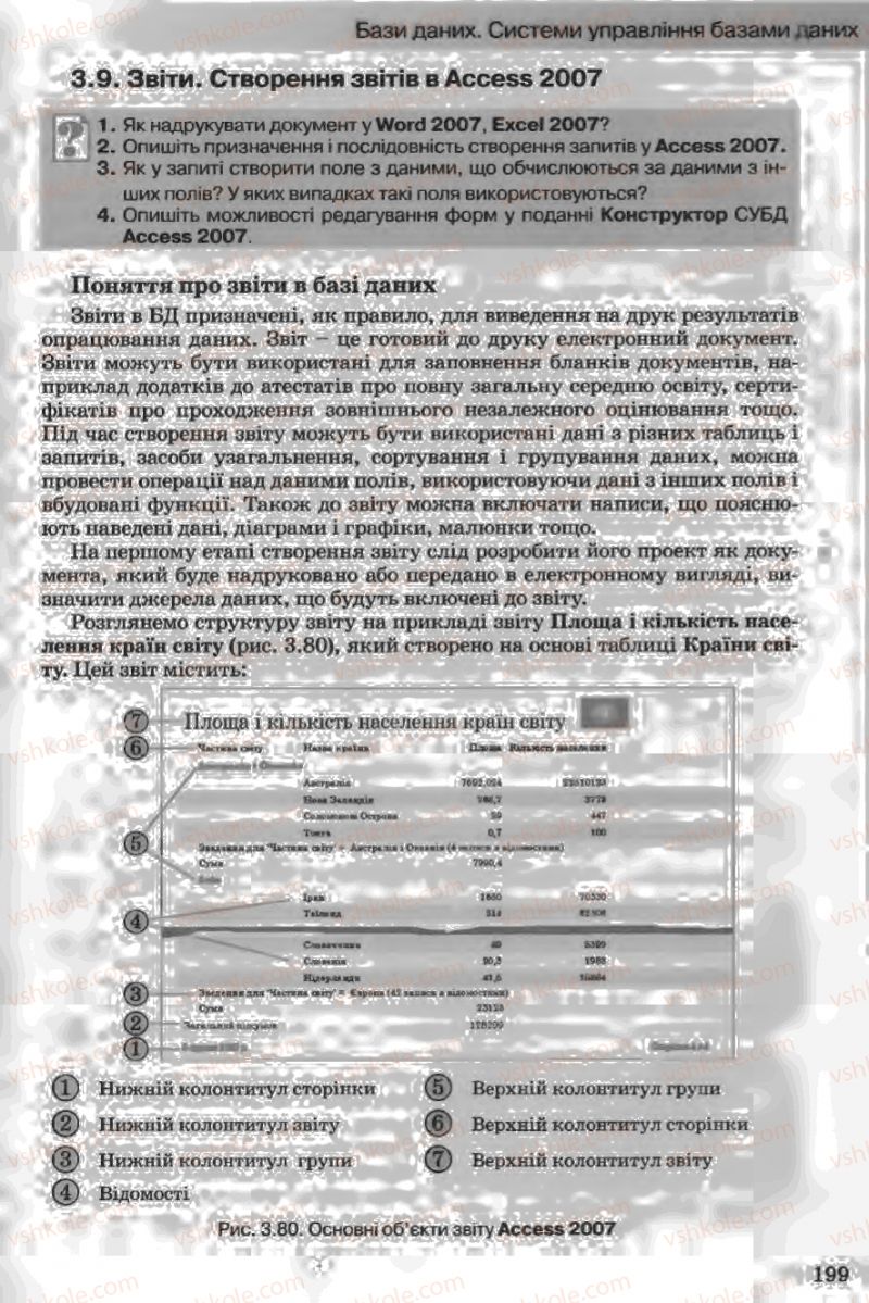 Страница 199 | Підручник Інформатика 11 клас Й.Я. Ривкінд, Т.І. Лисенко, Л.А. Чернікова, В.В. Шакотько 2011