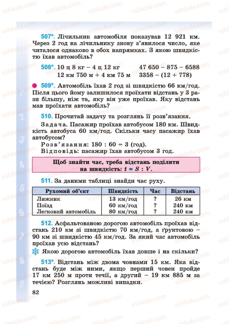 Страница 82 | Підручник Математика 4 клас М.В. Богданович, Г.П. Лишенко 2015