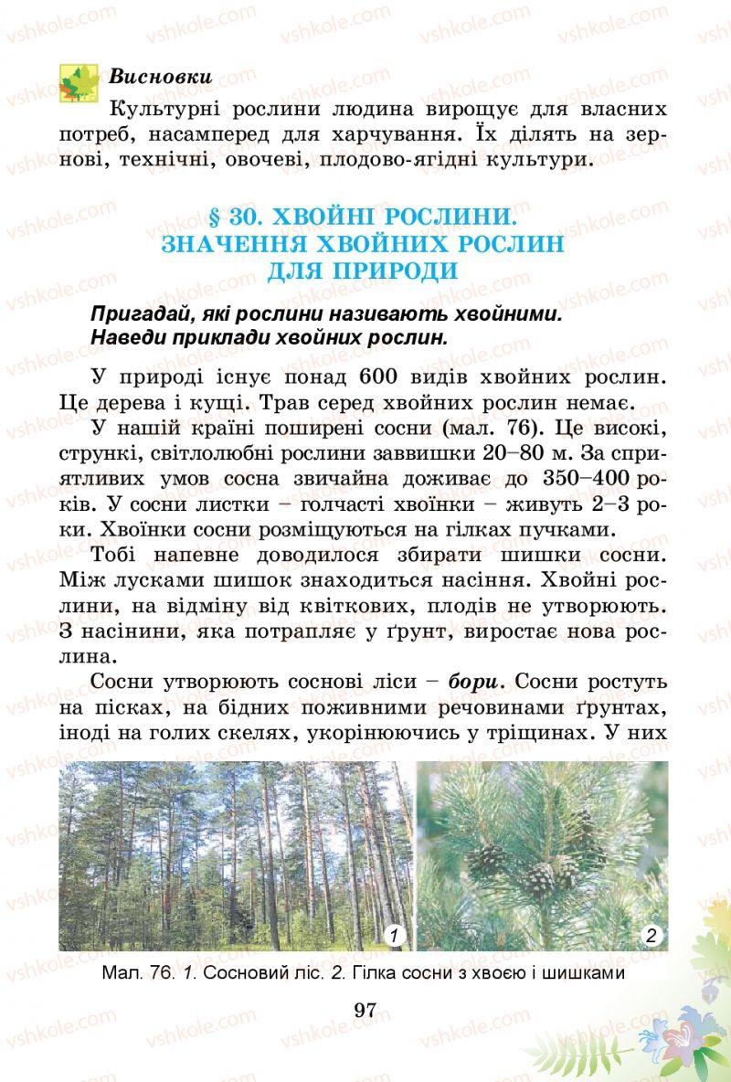 Страница 97 | Підручник Природознавство 3 клас Т.Г. Гільберг, Т.В. Сак 2014