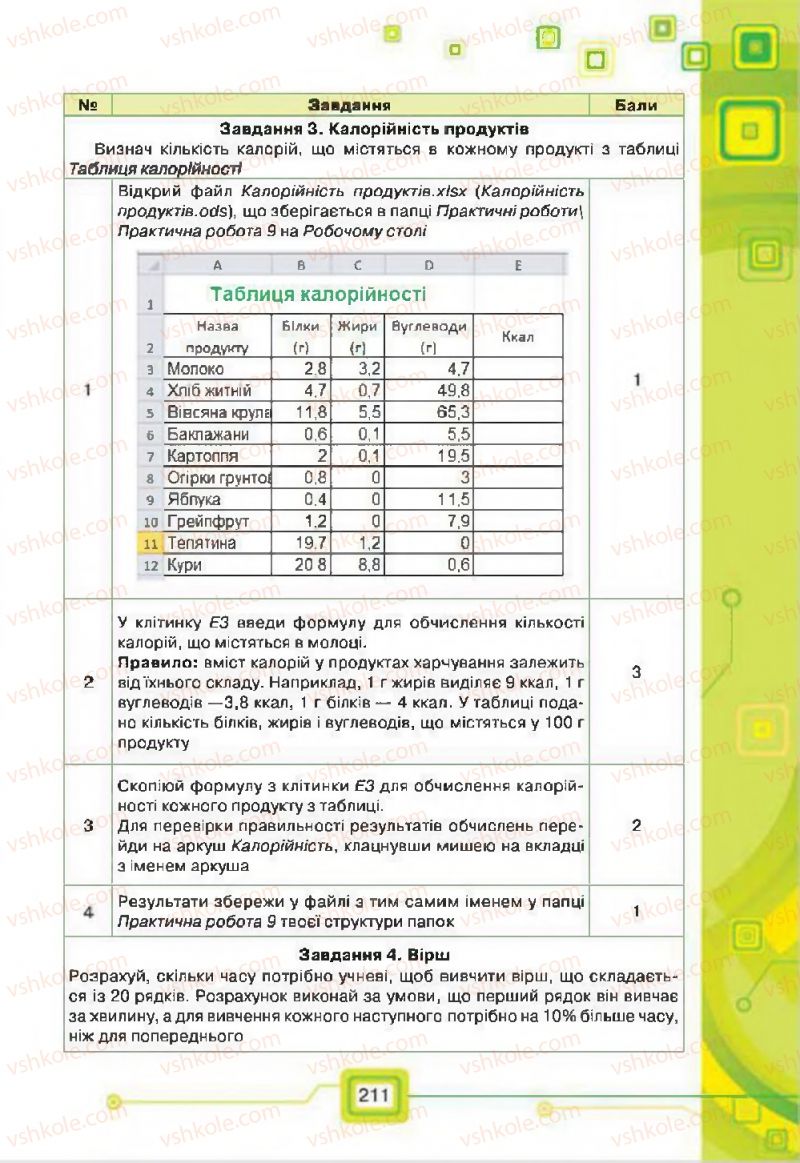 Страница 211 | Підручник Інформатика 7 клас Н.В. Морзе, О.В. Барна, В.П. Вембер, О.Г. Кузьмінська 2015