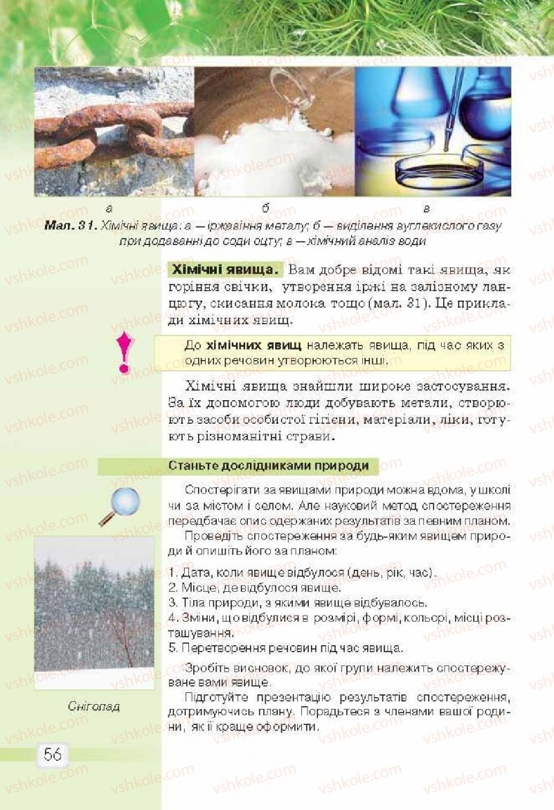 Страница 56 | Підручник Природознавство 5 клас О.Г. Ярошенко, В.М. Бойко 2013