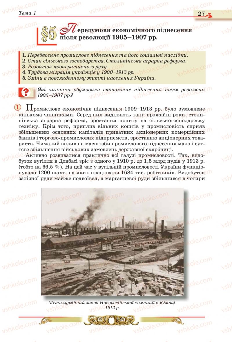 Страница 27 | Підручник Історія України 10 клас О.П. Реєнт, О.В. Малій 2010